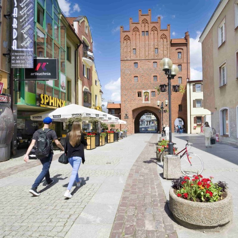 Altstadt in Olsztyn - Allenstein - ein Tagesausflug